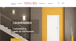 Desktop Screenshot of natur-am-bau.de